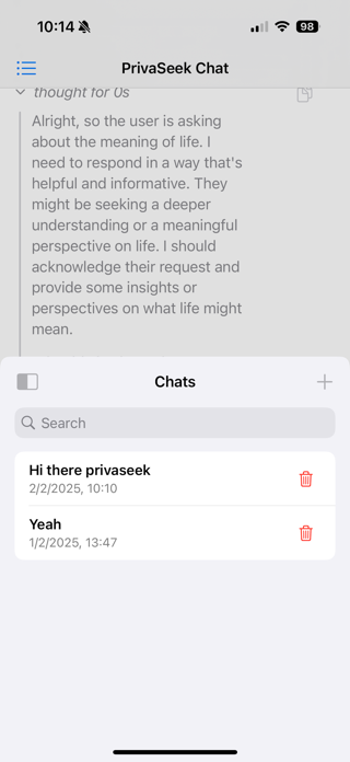 PrivaSeek Screenshot 2 of 2