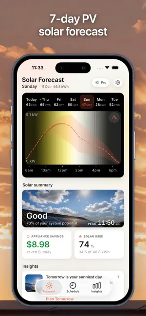 OnSun: Rooftop Solar Forecast screenshot 1