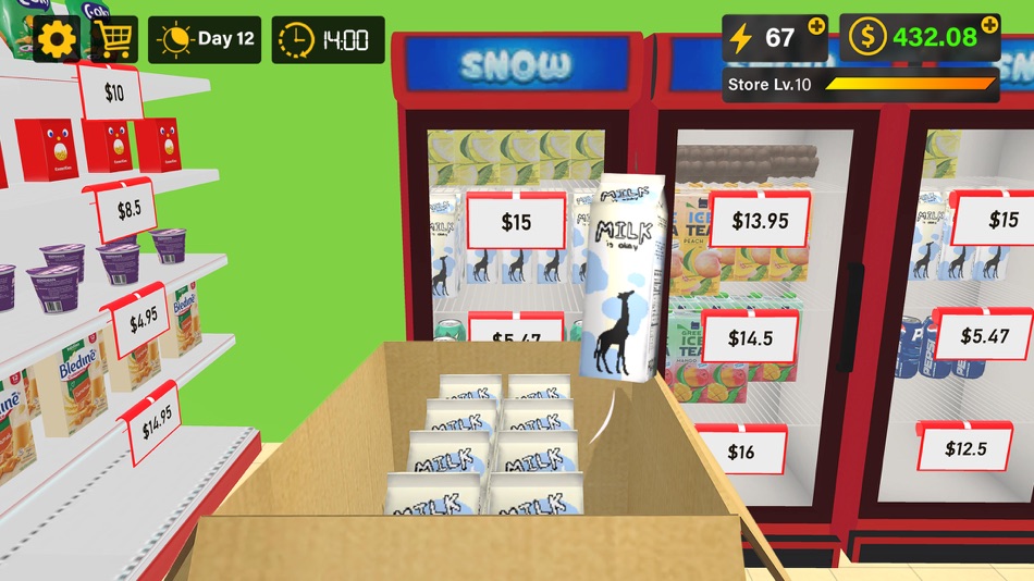 #3. Supermarket 3D Simulation Game (iOS) 由: Cuong Le Hung