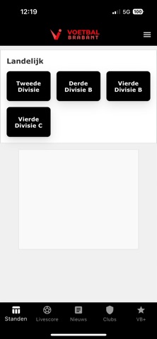 Voetbal Brabant Screenshot 2 of 3