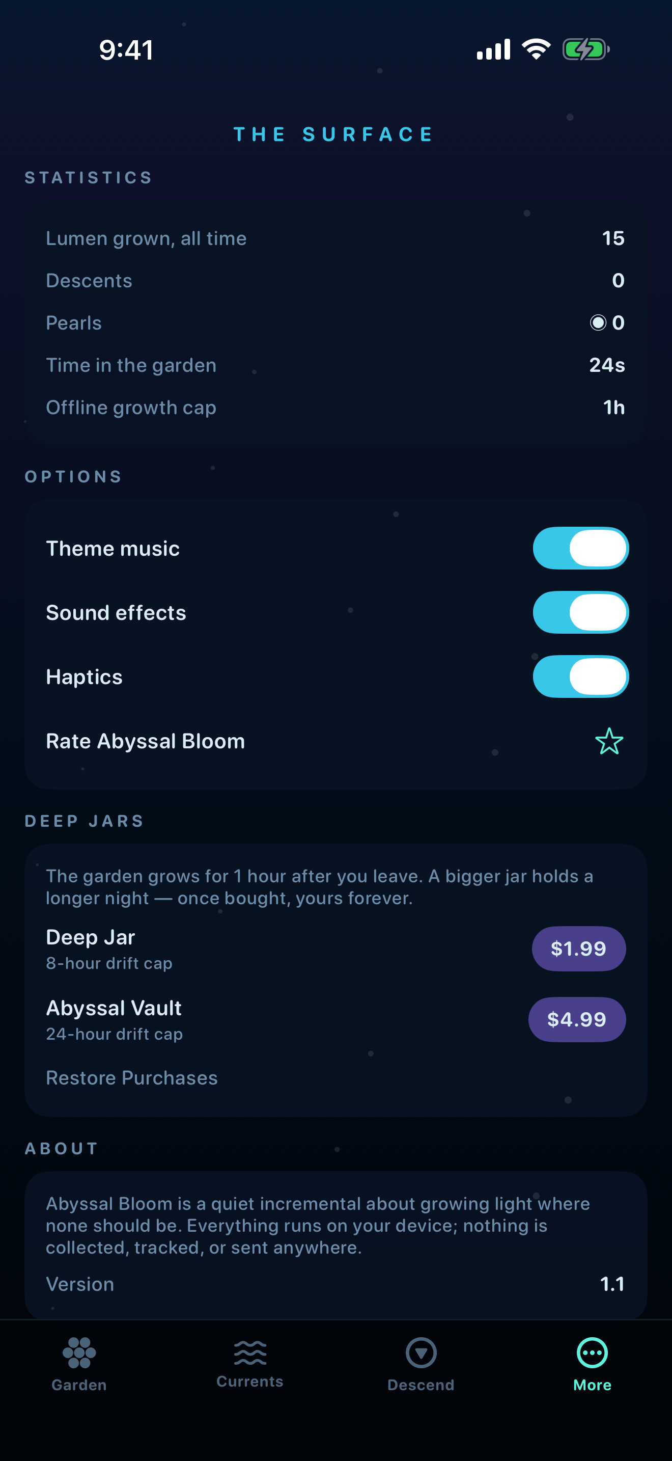 Abyssal Bloom: Deep Sea Idle screenshot 4