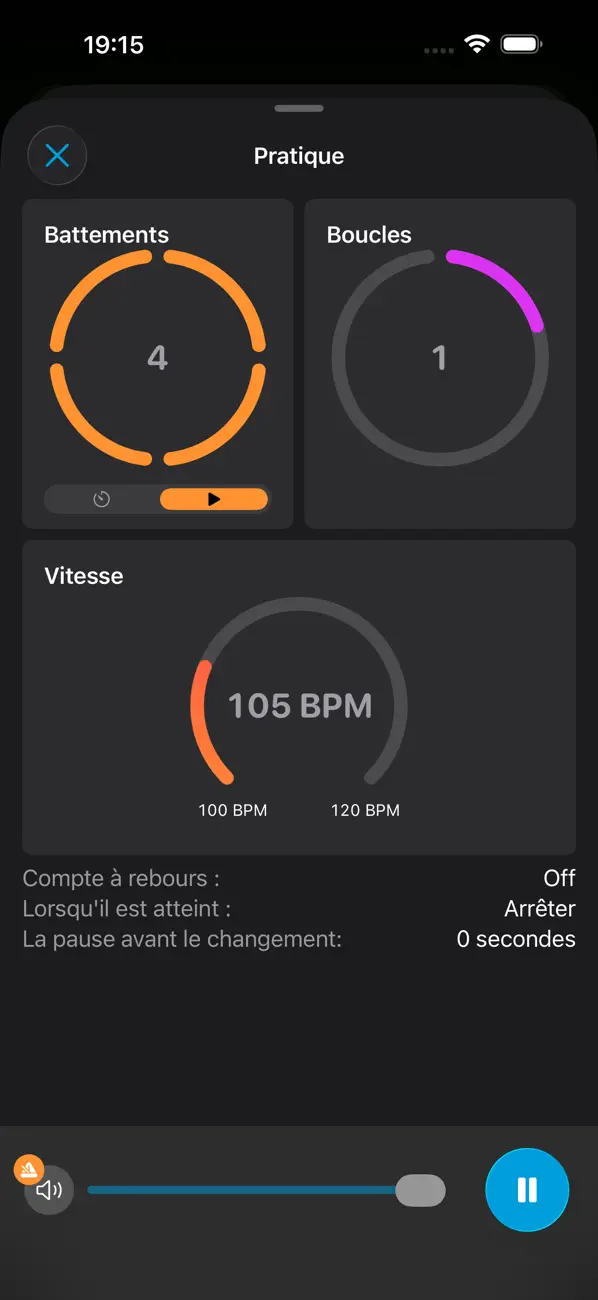 Screenshot #3 pour Music Looper - Outil d'étude