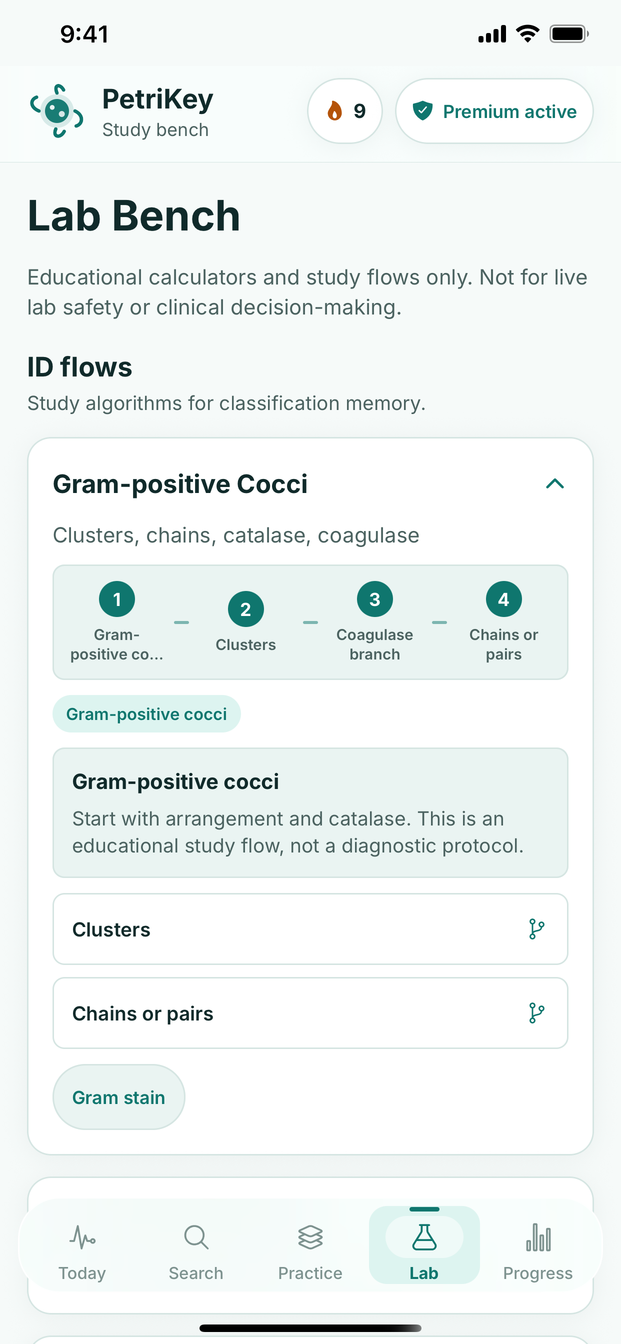 Microbiology - PetriKey screenshot 5
