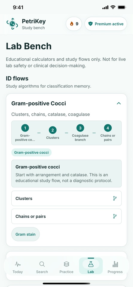 Microbiology - PetriKey screenshot 5