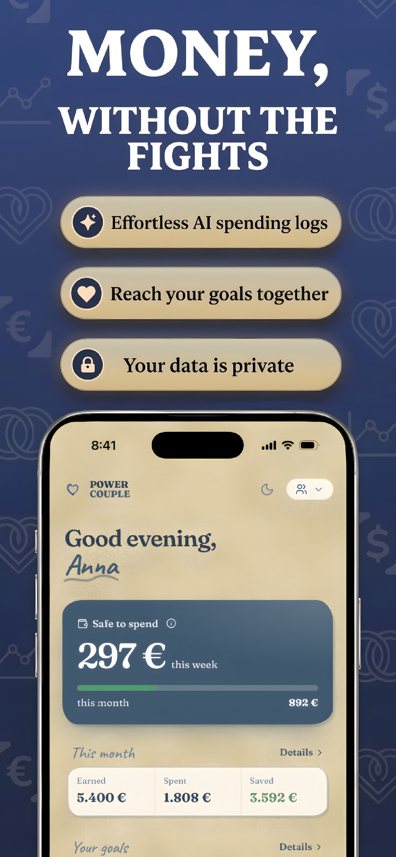 Screenshot 1 of Power Couple - Shared Finances