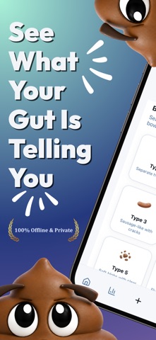 IBS & Poop Tracker - GutLog Screenshot 1 of 8