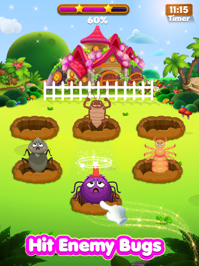 Bug Smash Whack A Mole