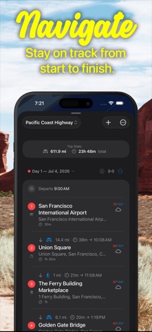 Pro Trip Planner screenshot