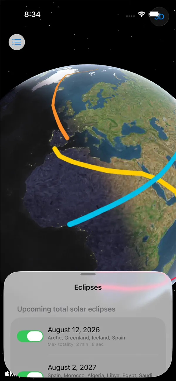 Screenshot #2 pour Eclipse Atlas