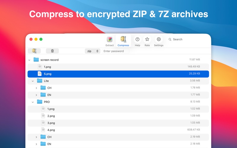 Screenshot #3 pour RAR Extractor Pro - Unzip ZIP