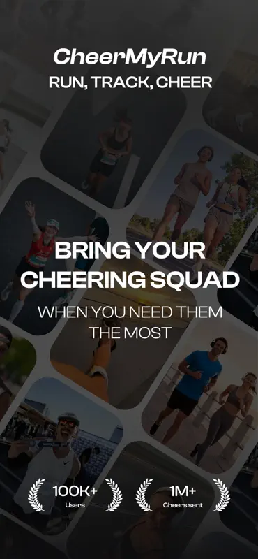 CheerMyRun: Race Day Tracker screenshot 1 of 6