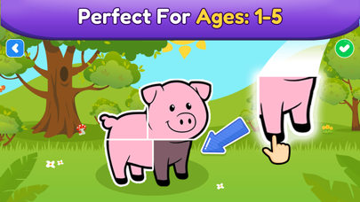 Screenshot #3 pour Baby Puzzle Games 2-5 yr kids