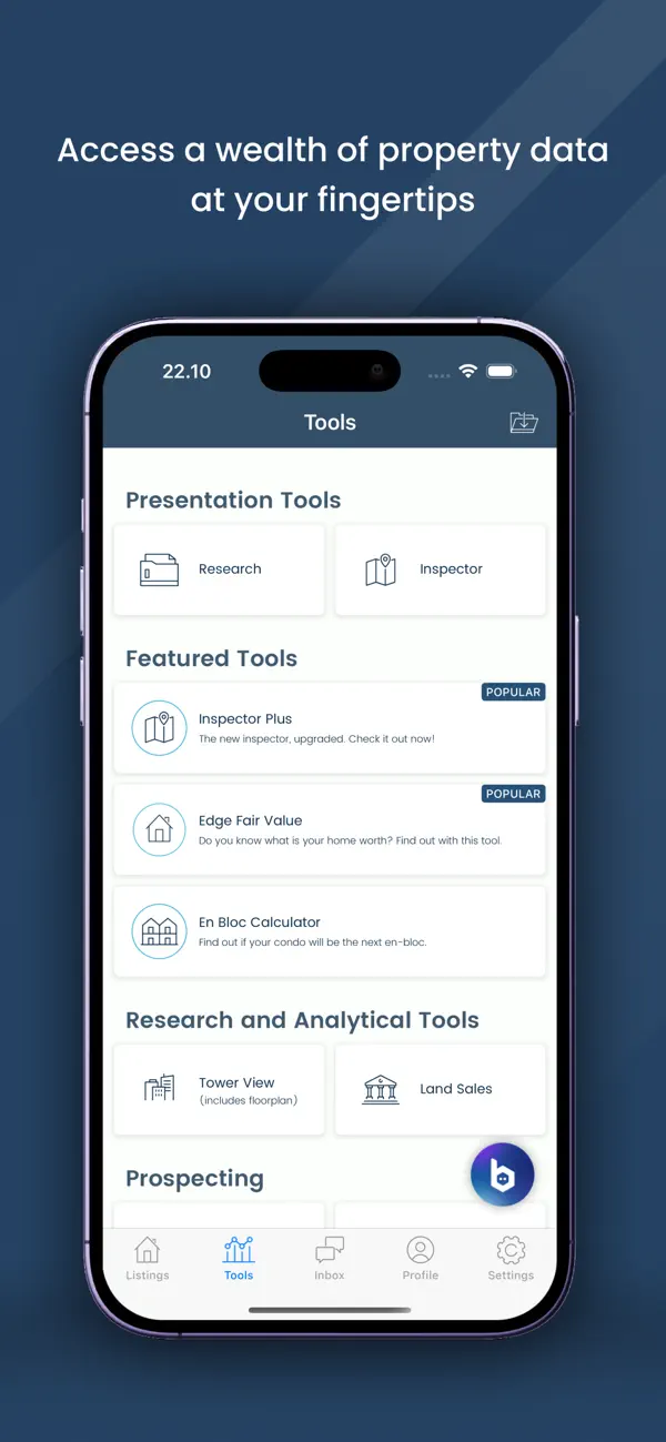 Screenshot #1 pour EdgeProp Analytics (Singapore)