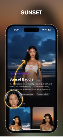 Picassa: AI Photo & Video iPhone screenshot