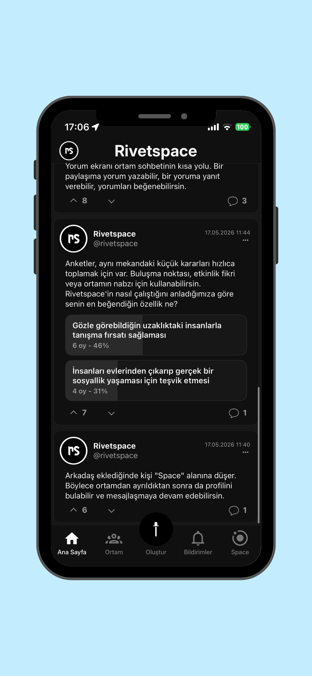 Rivetspace screenshot 5