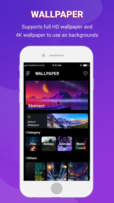 4K HD Wallpapers & Backgrounds Screenshot