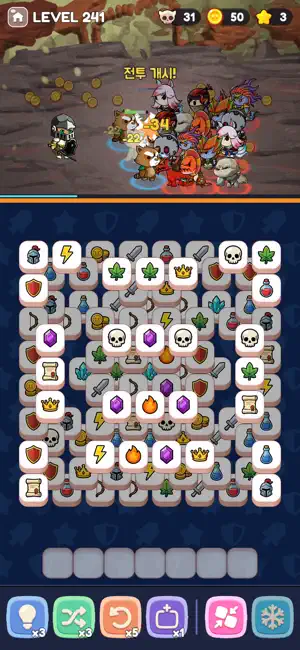 Legion Match: Match 3 RPG screenshot 1
