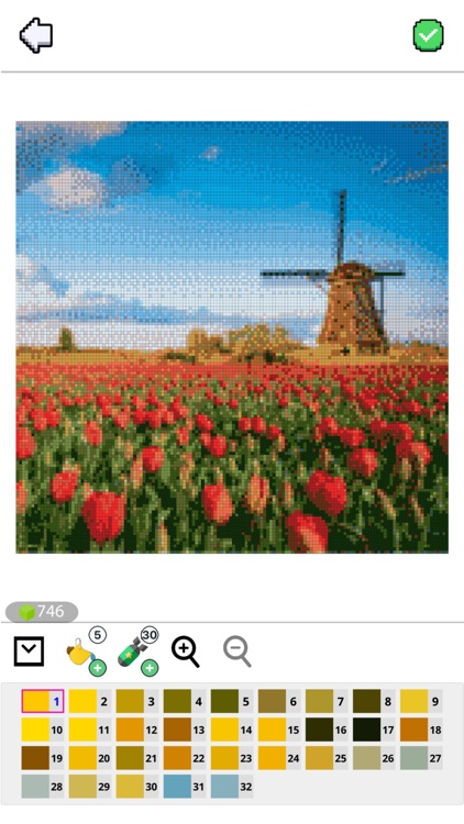 Cross Stitch Color by Number screenshot-6