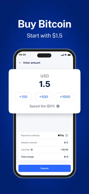 Speed Wallet: Buy Bitcoin screenshot 3