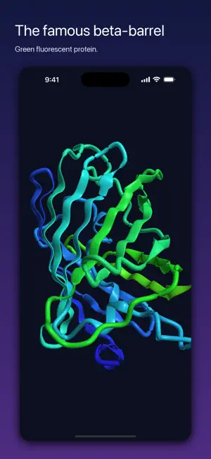 PDB Viewer: 3D Molecules screenshot 2