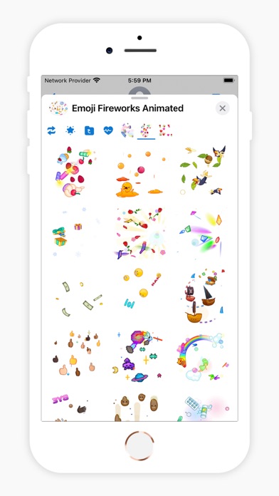 Emoji Fireworks Blast Animated screenshot 2