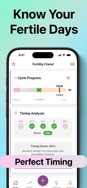 Fertility Friend FF Tracker: Screenshot 3 von 10