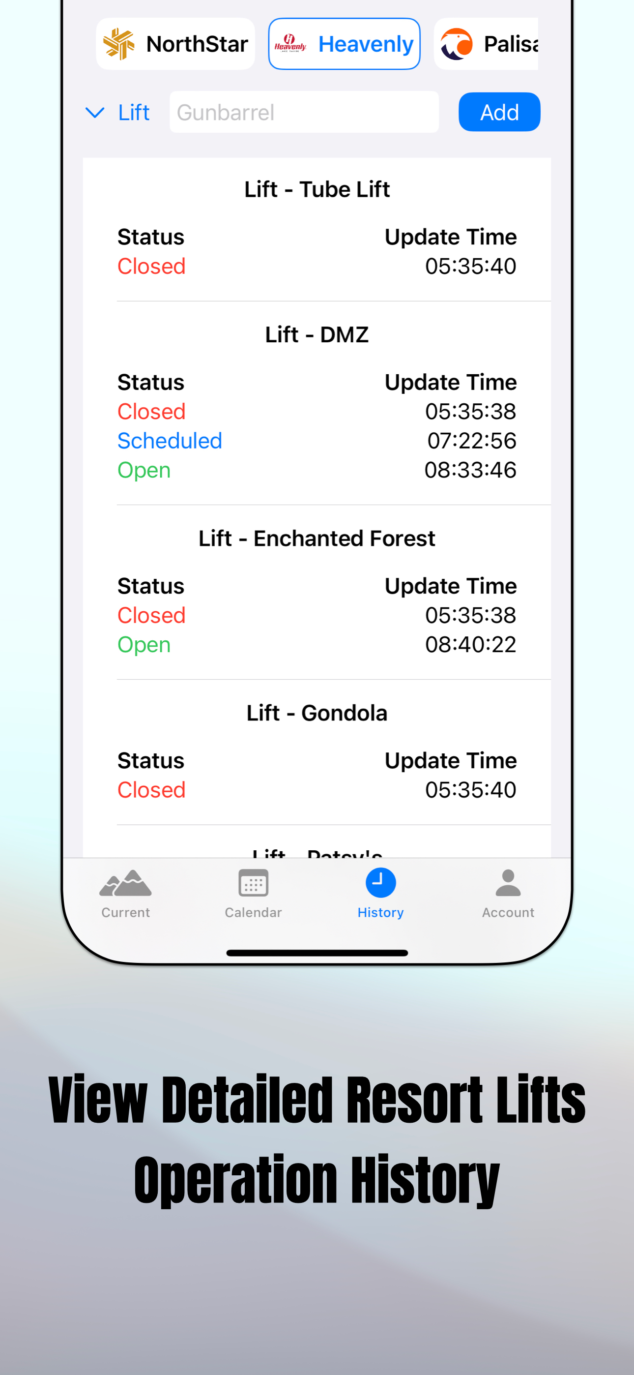 LiftAlert screenshot 3