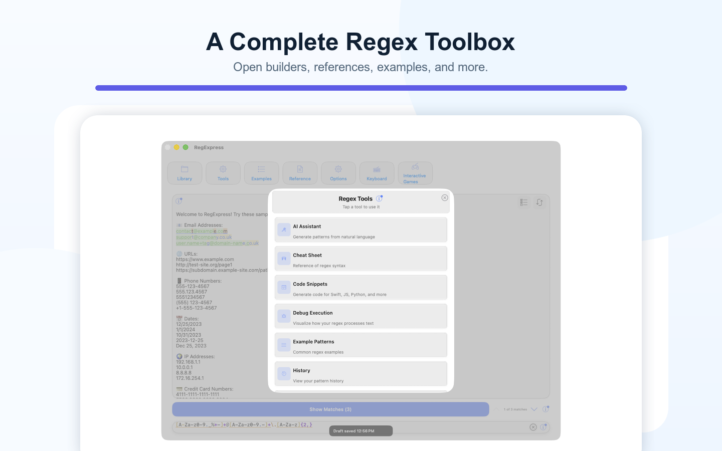 RegExpress