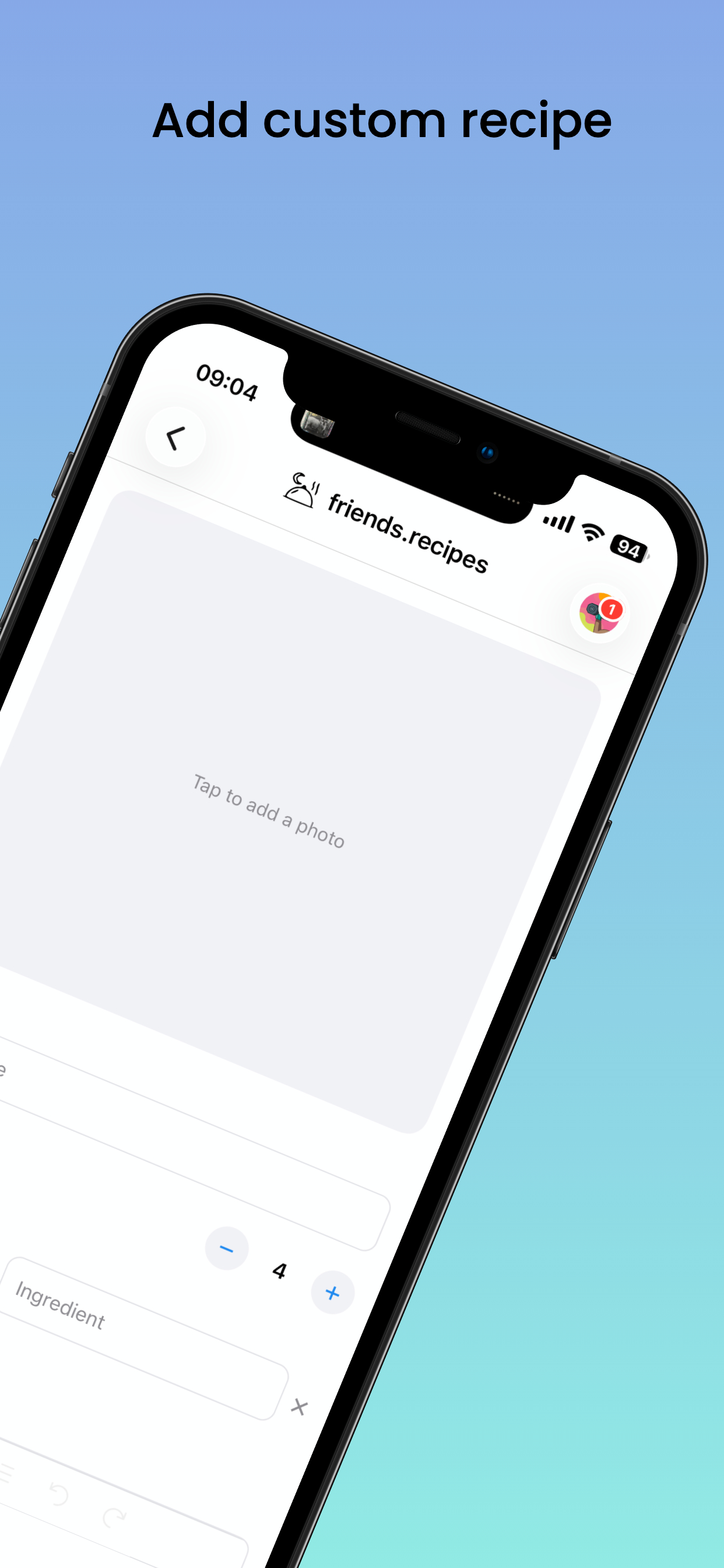 friends.recipes screenshot 3