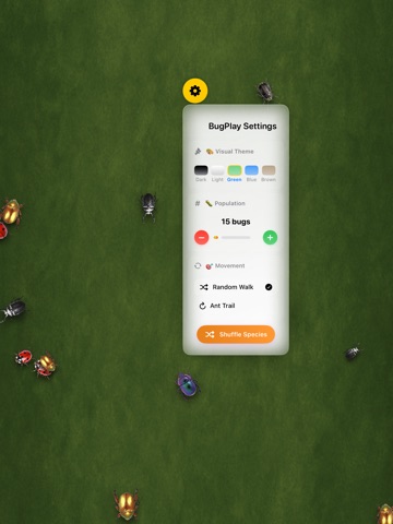 BugPlay iPad screenshot