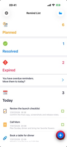 Remind Me: To-Do & Reminders Screenshot 1 of 5