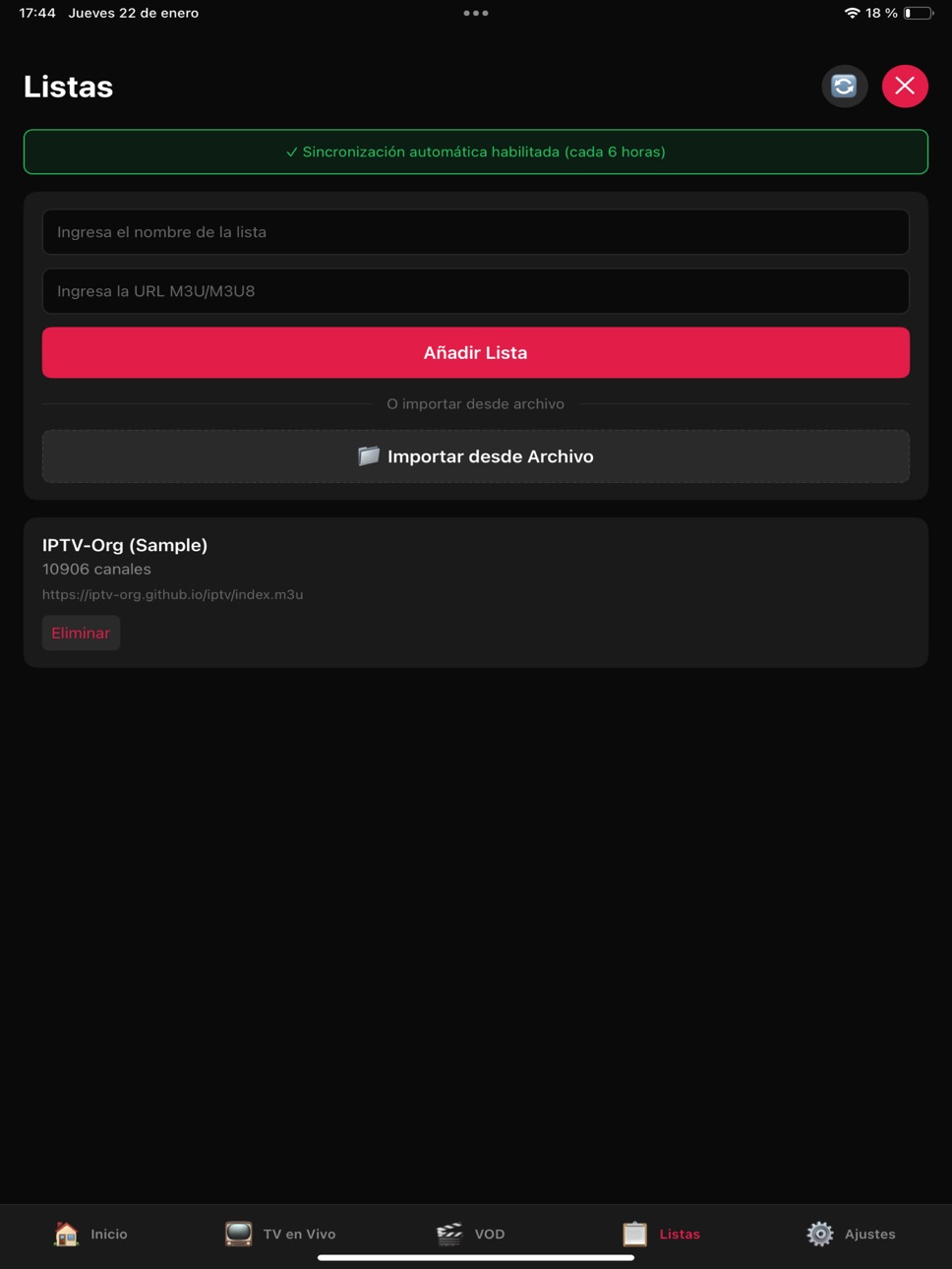 iPad screenshot