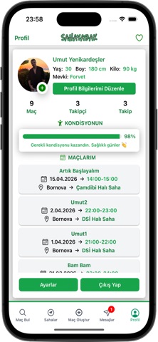 Sahaya Bak - Maç Yap iPhone screenshot