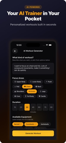 Yoked: AI Trainer Screenshot 1 of 5