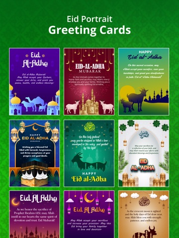 Muslim Photo Frame Maker 2025 iPad screenshot