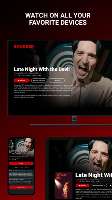 Shudder: Horror & Thrillers Screenshot