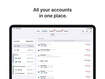 Mintaka: Personal Finance ipad screenshot 3