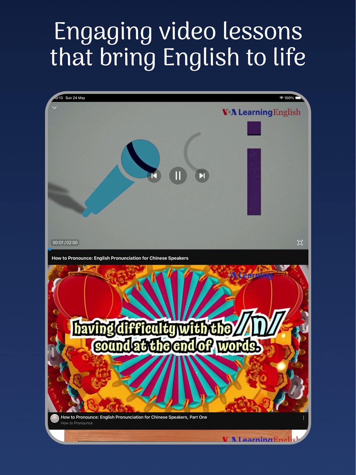 Special English Listening ipad screenshot 4