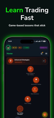 Hedgd: Stock Market Game iPhone screenshot