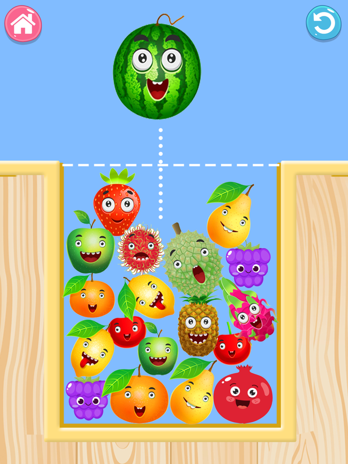Watermelon Merge Fruit Puzzle