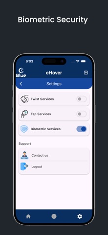 eHover User screenshot
