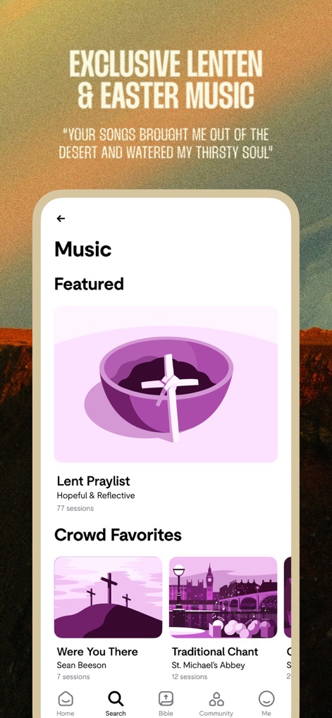 Hallow: Prayer & Meditation - Sacred Music Collection