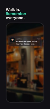 MetHere — Social Memory screenshot 1