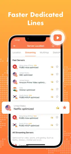 Turbo VPN Private Browser iPhone Ekran Görüntüsü 3