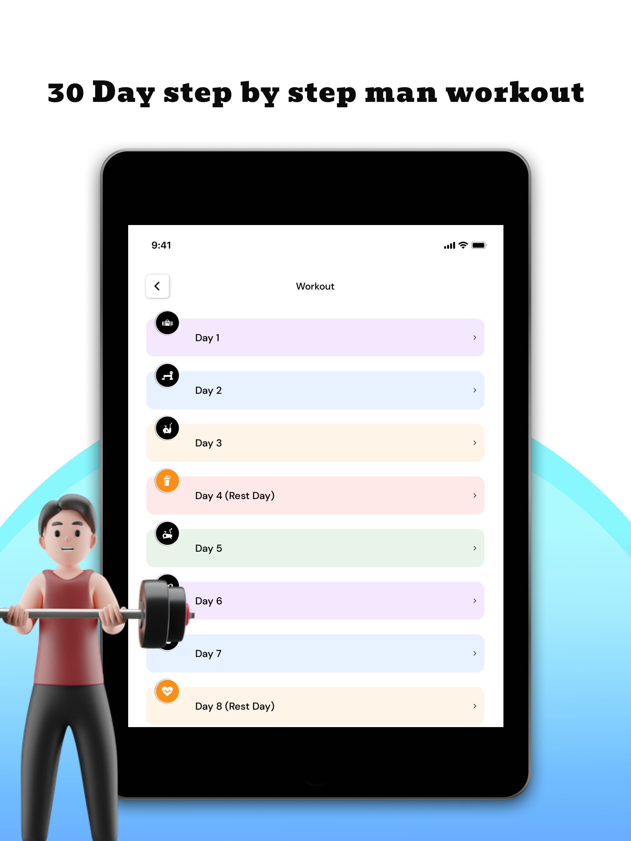 Workout: 30 Day Home Fitness
