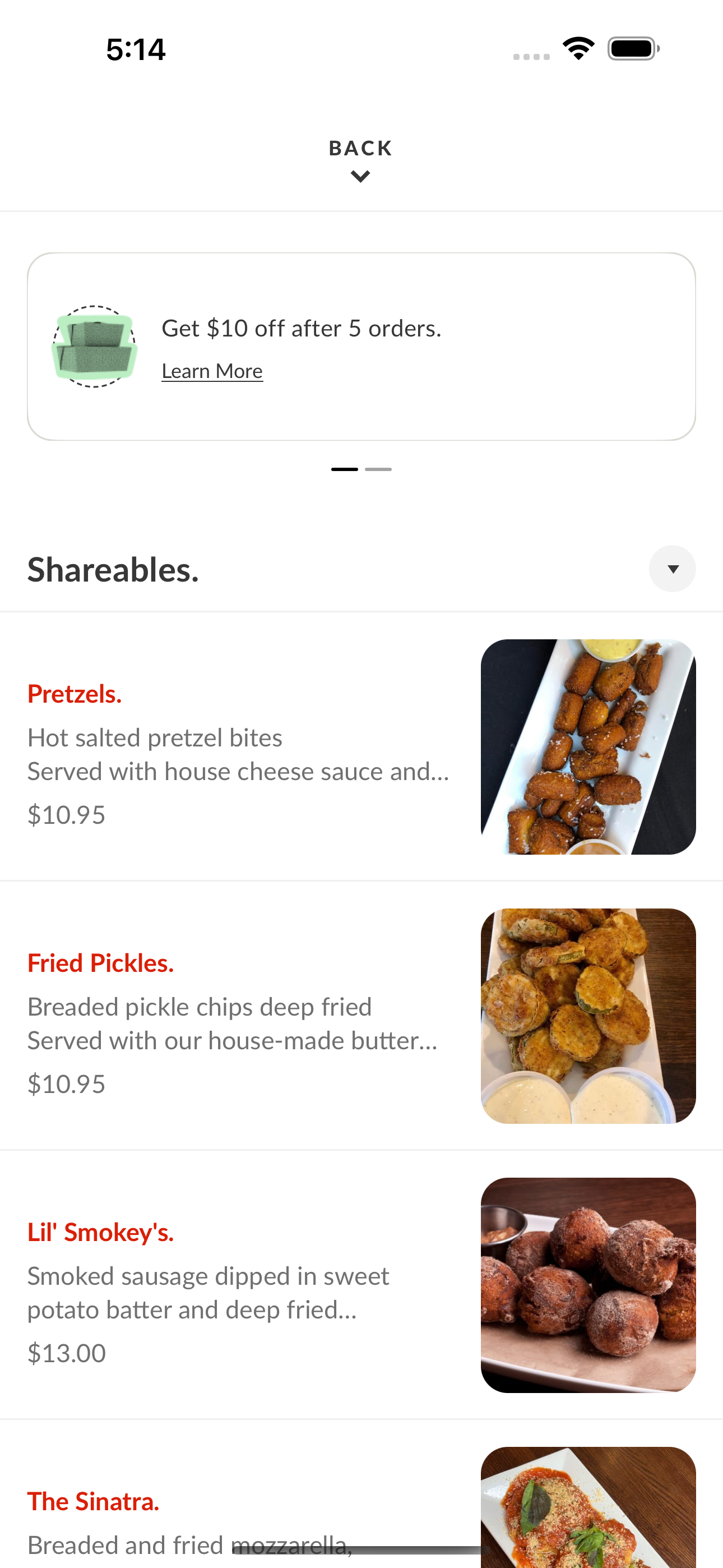 Cowbell Burger & Whiskey Bar screenshot 3
