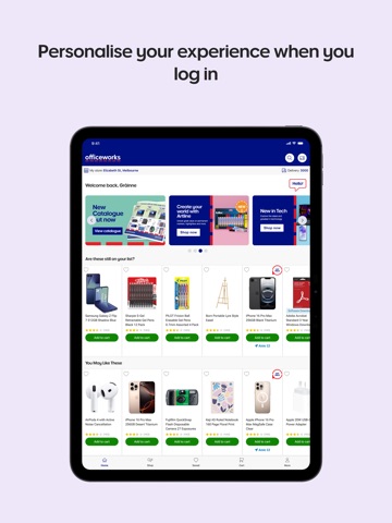Officeworks iPad screenshot 5
