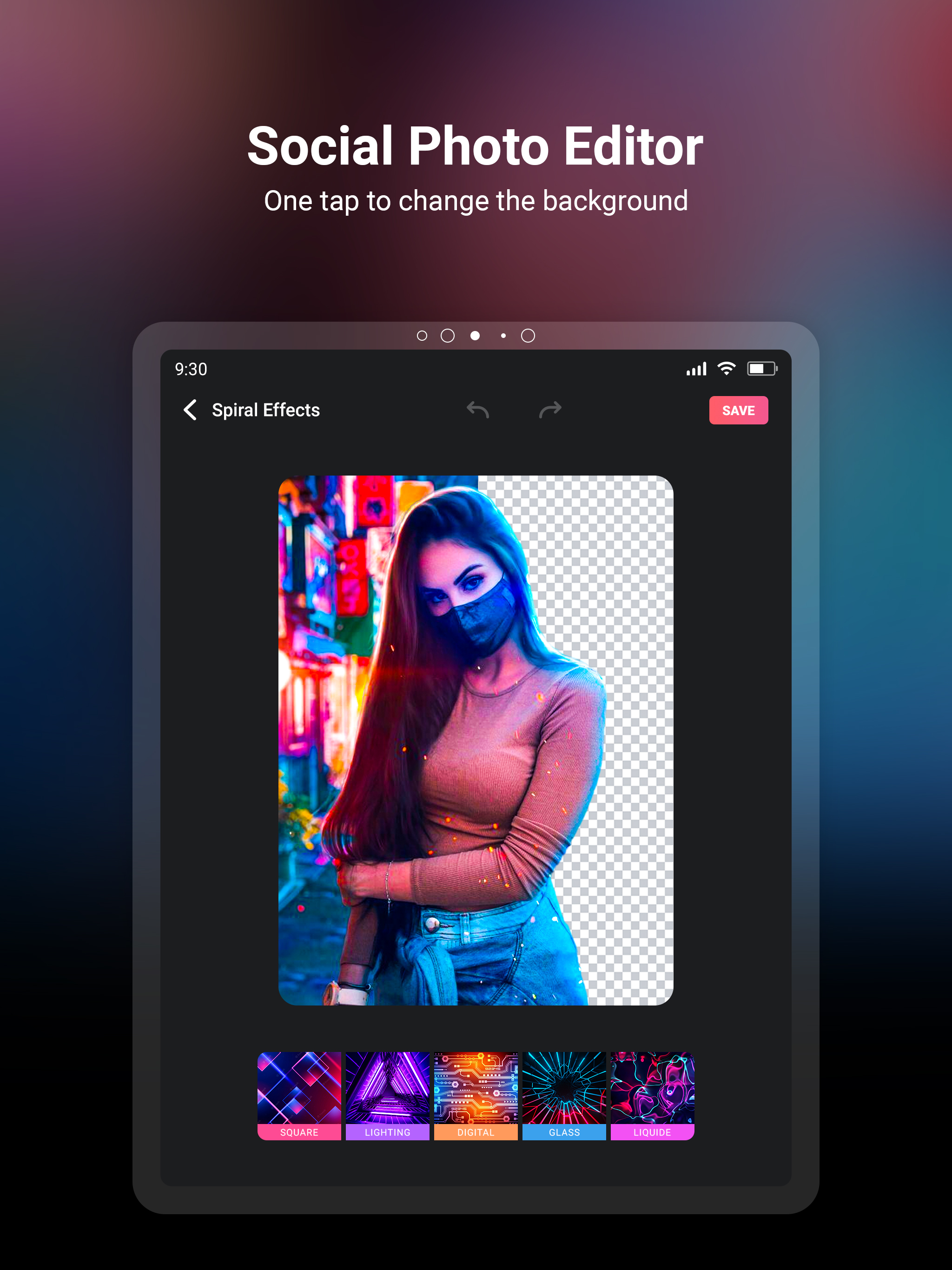 Social Photo Editor & Booster screenshot 9