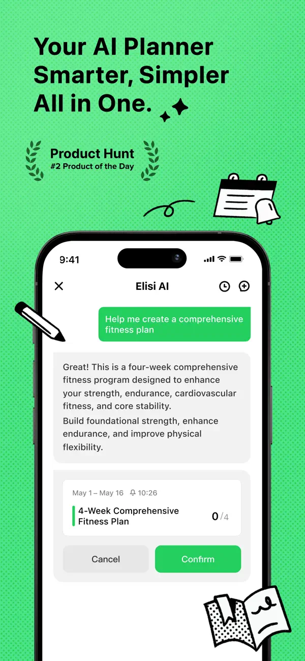 #1. Elisi: AI Planner & To-Do List (iOS) 由: Elisi Studios, Inc.