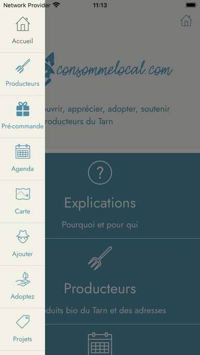 Consommelocal Screenshot